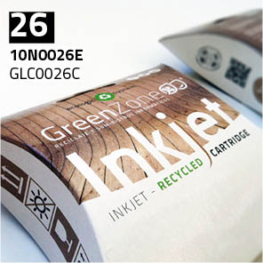 [GLC0026C] Green Zone para Lexmark 10N0026E (26) Color (15 ml)
