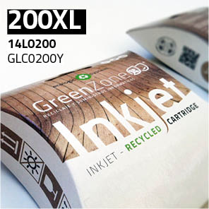 [GLC0200Y] Green Zone para Lexmark 14L0200 (200XL) Amarillo (32 ml)