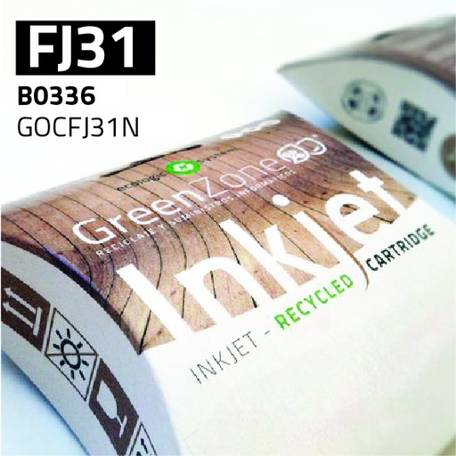 [GOCFJ31N] Green Zone para Olivetti B0336 (FJ31) Negro (19 ml)