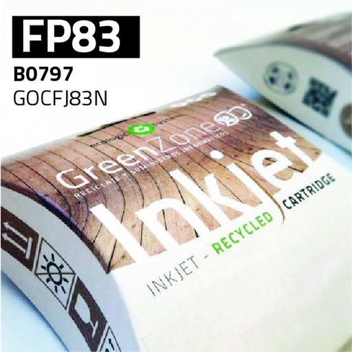 [GOCFJ83N] Green Zone para Olivetti B0797 (FJ83) Negro (18 ml)