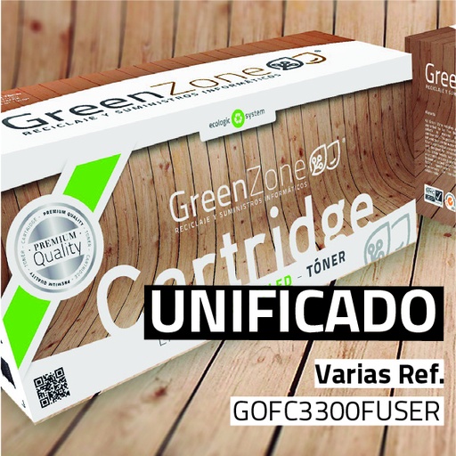 [GOFC3300FUSER] Green Zone para Oki Varias Ref. Unificado Fusor (50.000 Copias)
